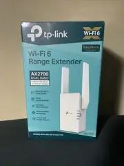 TP LINK AX2700 Wi-Fi 6 Dual Band Range Extender (RE2700X) EasyMesh Compatible