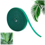 1 Roll Garden Plant Ties Plant Tape,Garden Tie Tape Stretch Tie Tape, Plant Ties Garden Tape, Green Plants Tape Green Twin Fastening Tape Gardening Tape Garden Ties Garden Tape Plant Tape,Width 10mm