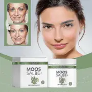 Moss Ointment Plus, Moss Cream Against Wrinkles, Instant Effect Moss Ointment for Face, Anti-Wrinkle Moisturizing Cream 2Pcs