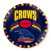 Adelaide Crows AFL Melamine 20cm Round Snack Plate