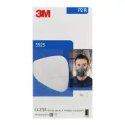 3M Particulate Filters P2R 5925 20 Pack 10 Pairs For Use With 6000 7000 Protecti