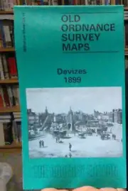 MAP OF Devizes 1899: Wiltshire Sheet 34.13 by Alan Godfrey NEW 9780850545821