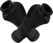 GAROZATION 1 Pair Silicone Slip Mountain Bike Handlebar Grips Ergonomic Shockproof Throttle Control for Electric Scooter Cycling Easy DIY Installation Durable and Secure Locking Mechanism