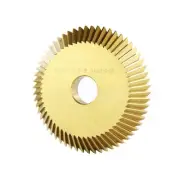 3X Titanium Plating 60X6X16mm Key Cutting Blade for Horizontal Key Machine6598