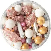 Sprinks Joyeux Noel Sprinkles | 500g | Festive For All Occasions | Decoration for Cakes Cupcakes Cookies Ice Cream and Desserts | Premium Sugar Decor