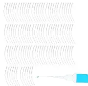 Glue Tip Precision Applicator,Glue Dropper Needle Tip | Precision Tip Glue Applicator, Dropping Tube Glue Nozzle, Bottle Lid Catheter for Glue Liquid Dropper Bottles
