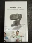 Insta360 Link 2 4K Webcam with AI Auto-Tracking and Gimbal Stabilization