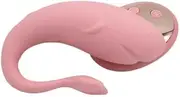Waterproof Remote Control Vibrating Massager, Whale Design, Pink Sex Toys Vibrator Dildo Vibrater Sex Toysfemale Adult Toy Rabbit Thrusting Dildo Vibrators For Woman Rabbit Toy Thrusting Vibrator Rabbit Vibrators