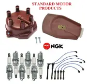 SMP NGK Ignition Kit Distri.Cap Rotor Plugs Wire for Nissan Pathfinde 3.3L 96-00