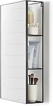 Umbra Cubiko Mirror and Storage Unit, Black, 1009654-040 Bath/Decor, 40lbs