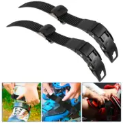 2Pcs Roller Black Snowboard Binding Boot Straps Ski Strap Sports