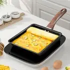 Square Egg Pan Skillet Japanese style Rectangle Frying Pan for Egg Pancake