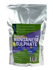 Manganese Sulphate Granular Fertiliser 2kg SREDA Trace Element Fertilizer