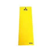 Stag Yellow Yoga Mantra Plain Mat with Bag