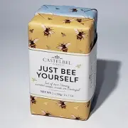 Set of 2 Castelbel Just Bee Yourself Honey Scented Soap 2 x 7oz Bars Portugal