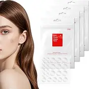 96 Pcs Pimple Patches, Acne Patch Translucent Hydrocolloid Pimple Patches Effectively Calms Relieves Acne, Hydrocolloid Acne Patch For Face Body Skin Clear Spot Treatment Pimple Stickers, 3 Sizes