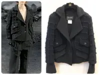 在飛比找Yahoo!奇摩拍賣優惠-Chanel ❤️ 假兩件 西裝 外套