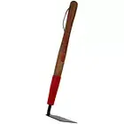 New 15" Forged Handle Weeding Garden Hoe Durable Steel Tool for Landscaping