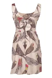 Kira Budgie Print Dress--VER-KIR-CRB-MUL