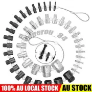 Thread Checker (Inch & Metric) Set Nut Bolt Thread Detection Tools