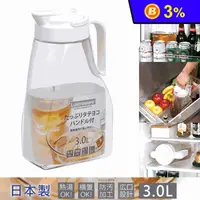 在飛比找生活市集優惠-【Lustroware】日本岩崎按壓式耐熱冷水壺3L