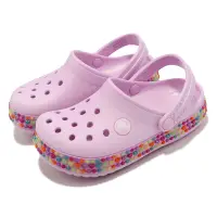 在飛比找Yahoo奇摩購物中心優惠-Crocs 童鞋 Crocband Gem Band Clo