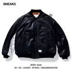 WTAPS X NEIGHBORHOOD 20SS W1. VE JACKET 聯名款 外套 MA-1