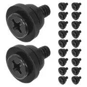 20 PCS Hard Drive Screws Computer Case Disk Mounting Shock Absorption