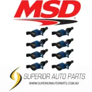 MSD Ignition Coil - Blaster - Ford 3-Valve V8 - Blue - 8-Pack 824385