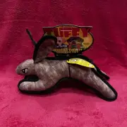 Tuffy Barnyard Rabbit Soft Squeaky Durable Tug & Shake Tough Strong Dog Toy 13"