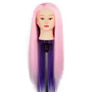24 Inch for Hair Styling Training Head Manikin Practice Cosmetology Doll Head