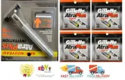 41 Gillette Atra Plus Blades Metal Razor Shaver Handle 10*4 40 Refill Cartridges