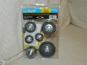 Harbor Freight 6 Piece Wire Wheels and Cup Brush Set NEW