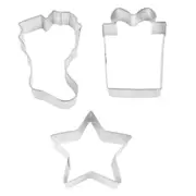 R&M Set of 3 Good Tidings Cookie Cutters