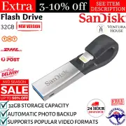 32GB iPhone iPad Storage USB Compact Flash Drive Thumb Drive Memory Stick iXpand