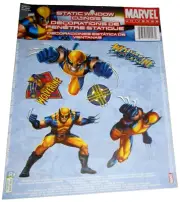 Marvel Universe ~ WOLVERINE ~ Static Window Clings