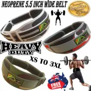 Camo Weight Lifting Fitness Gym Neoprene Wide Double Back Support Belt