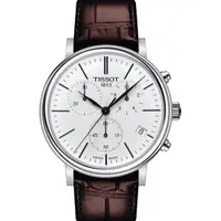 在飛比找蝦皮購物優惠-TISSOT 天梭 Tradition系列計時石英錶 銀色【