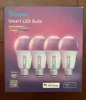 Govee Smart Light Bulbs, WiFi Bluetooth 4 bulbs, Multi-colored
