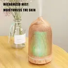 Air Humidifier Essential Oil Diffusers USB for Home Bedroom (light brown UK) AU