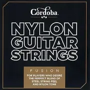 Cordoba Nylon Guitar Strings, Set of 6, Fusion Tension, Brown