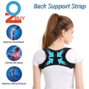Posture Corrector Back Shoulder Brace Support Straight Strap Upper Adjustable