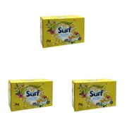 3PK Surf Sun Fresh Detergent Laundry Powder Fabric Softener Deep Cleaning 2kg