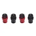 For KARCHER SC5 Steam Cleaner 4pcs Vacuum Cleaner Brushes Easy To Install