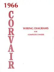 1966 CORVAIR WIRING DIAGRAM MANUAL