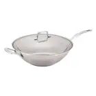 NEW Scanpan Impact 32 cm Covered Wok By Spotlight