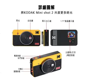 [促銷]柯達 Mini Shot 2 C210R 拍立得口袋相印機 公司貨 (7.9折)