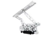 Ring Brothers Billet Bonnet Hinge Kit Natural Finish Suit 1967-1969 Camaro, Air Frame For Steel Bonnet