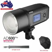 Godox AD600Pro 2.4G 600WS TTL Outdoor Flash Strobe + 95cm Softbox + Light stand