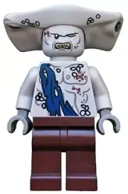 Lego Pirates of the Caribbean Minifigure Maccus poc032 4184 Brand New